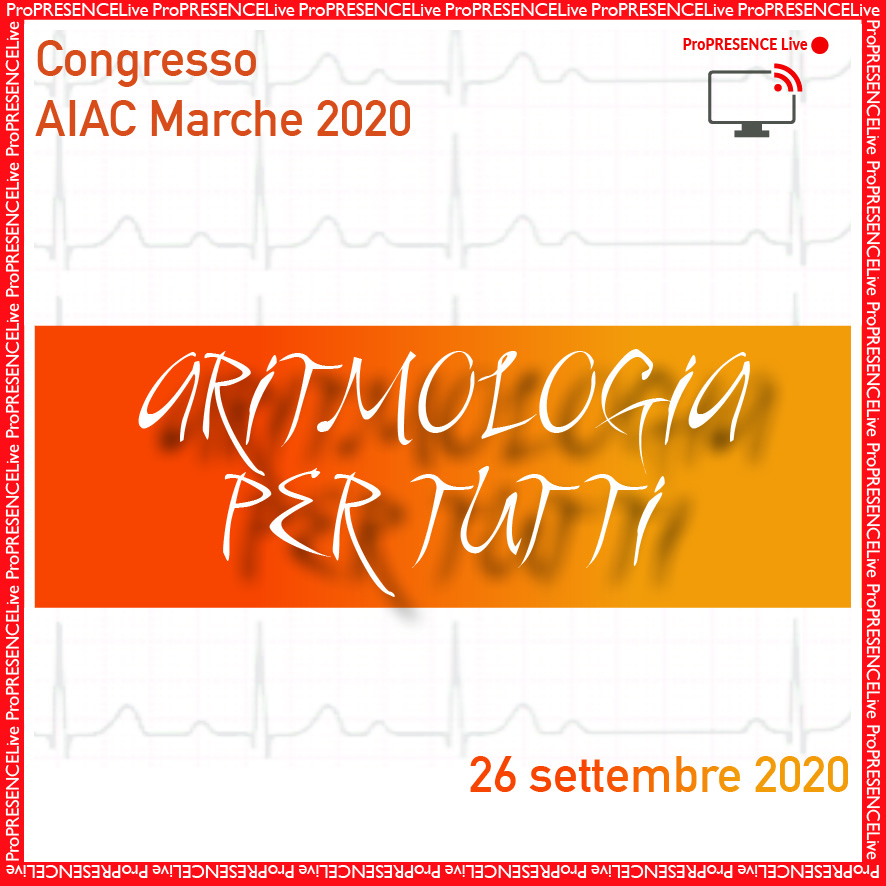 CONGRESSO AIAC Marche 2020 Aritmologia per tutti - PPL