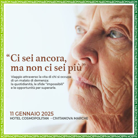 “CI SEI ANCORA, MA NON CI SEI PIÙ”. VIAGGIO ATTRAVERSO LA VITA DI CHI SI OCCUPA DI UN MALATO DI DEMENZA: LA QUOTIDIANITÀ, LE SFIDE “IMPOSSIBILI” E LE OPPORTUNITÀ PER SUPERARLE